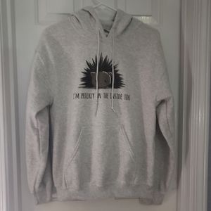 I'm prickely on the inside too Hoodie